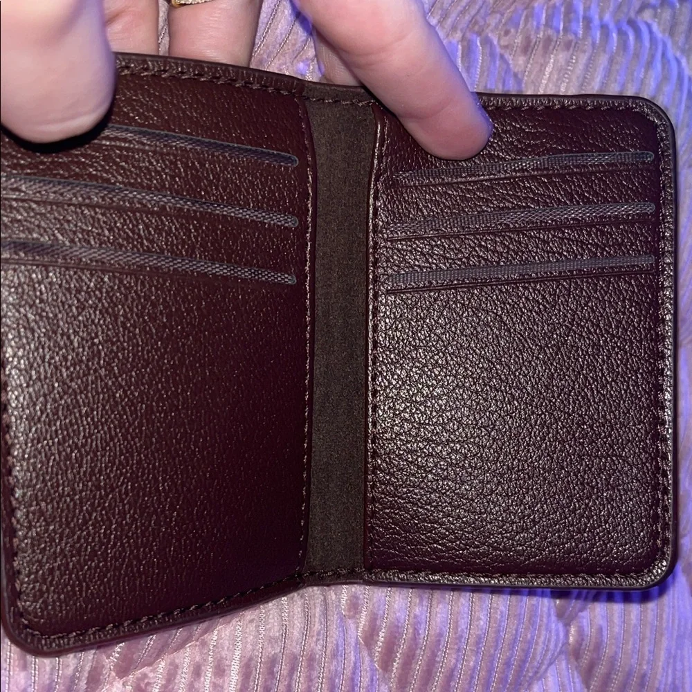 Upcycled Louis Vuitton Monogram Brown and Gold Card Monogram card holder